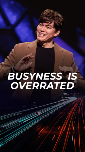 Busyness Is Overrated